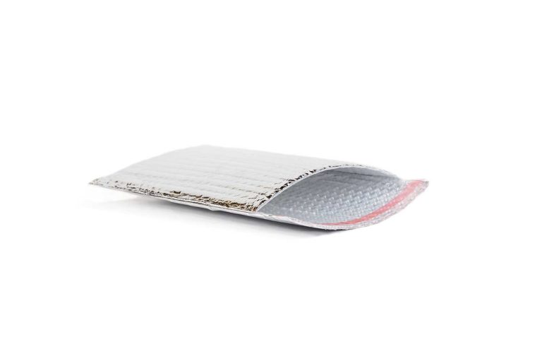 Metallized bubble wrap bags