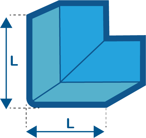 Corner pieces - Shape 2