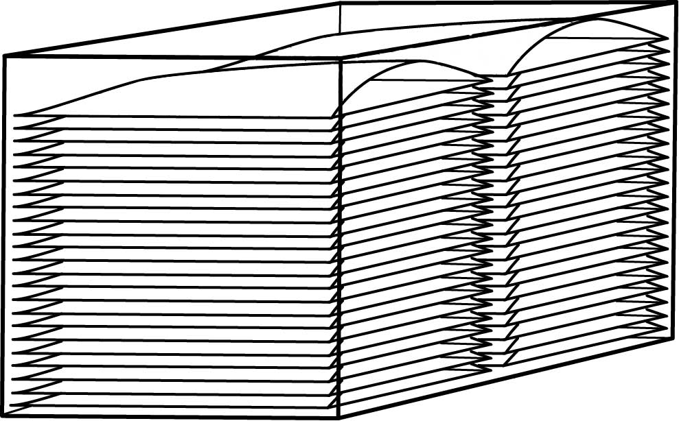 Formato de presentación de las Bolsas de foam plastificado